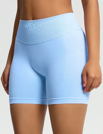 Colanti scurti SHEIN, albastru