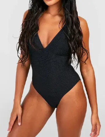Costum de baie Boohoo, negru