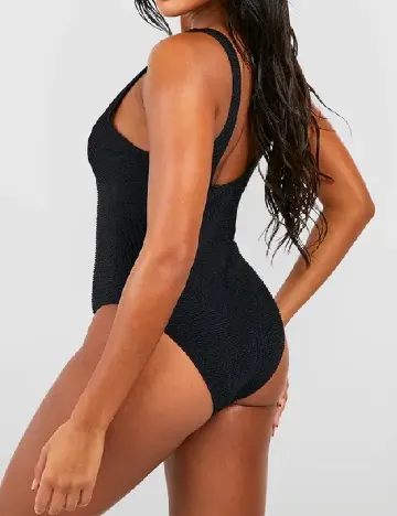 Costum de baie Boohoo, negru