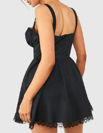 Rochie scurta Boohoo, negru