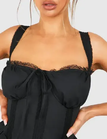 Rochie scurta Boohoo, negru