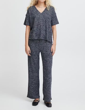 Bluza Ichi, bleumarin