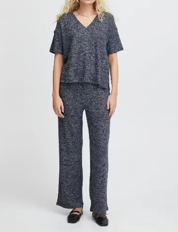 Bluza Ichi, bleumarin