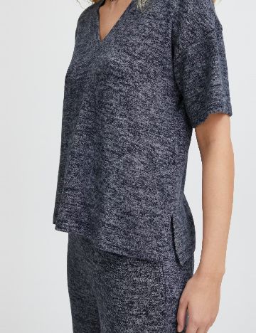 Bluza Ichi, bleumarin