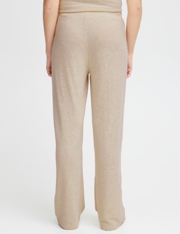 Pantaloni Ichi, crem