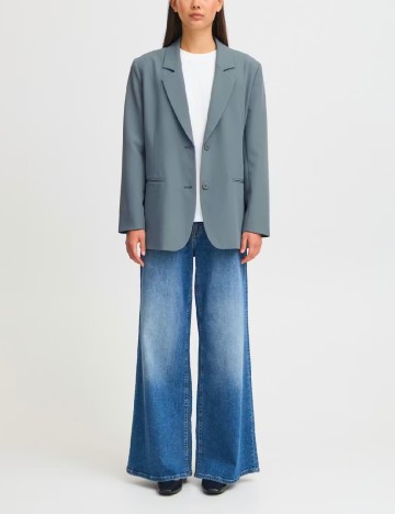 Sacou Ichi, albastru