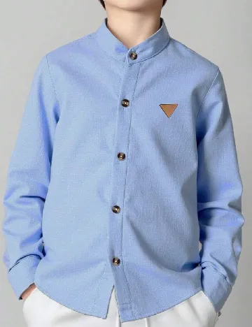 Camasa Shein Kids, albastru