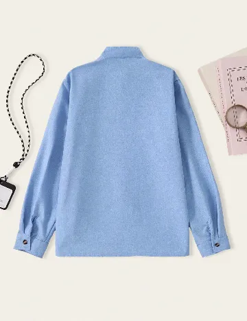 Camasa Shein Kids, albastru