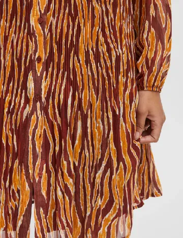 Rochie scurta Ichi, maro