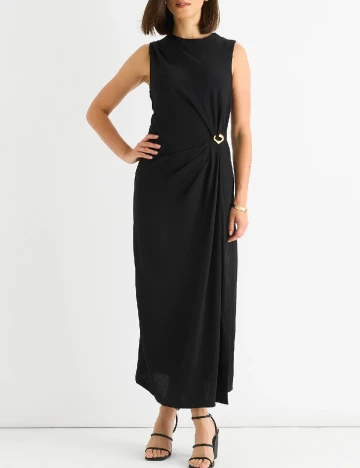 Rochie lunga Gini London, negru