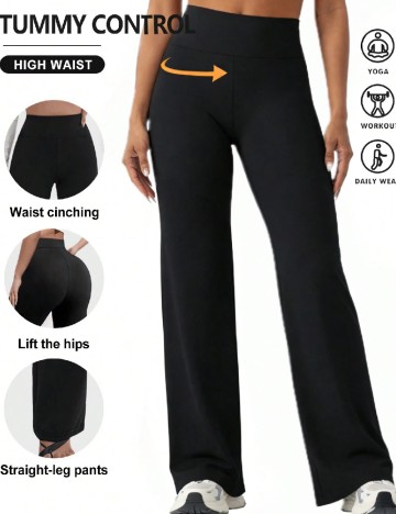 Pantaloni SHEIN, negru