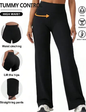 Pantaloni SHEIN, negru