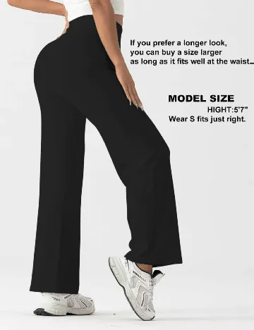 Pantaloni SHEIN, negru