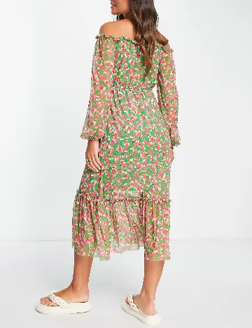 Rochie medie River Island, floral print