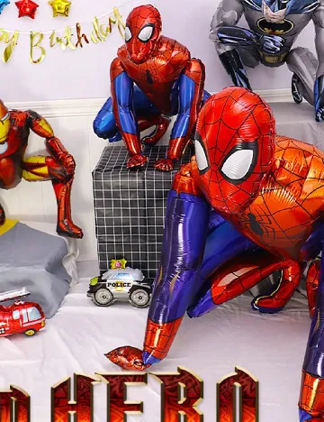 Balon folie Spiderman SHEIN, rosu