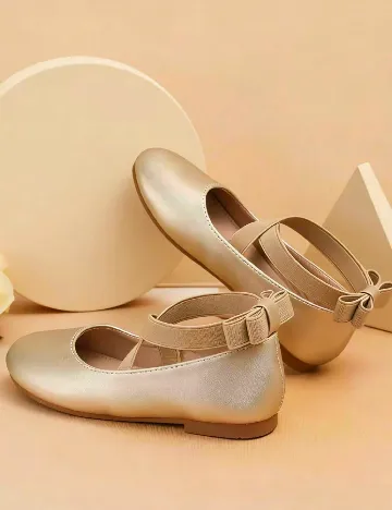 Pantofi Shein Kids, auriu