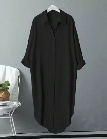 Rochie medie SHEIN CURVE, negru