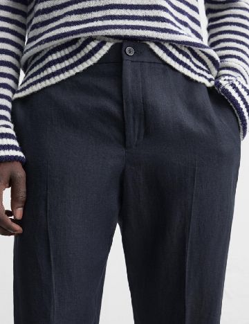 Pantaloni Zara, bleumarin