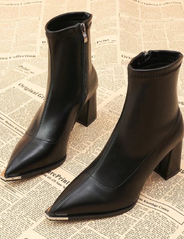 Botine SHEIN, negru