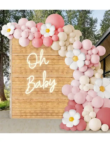 Set baloane, 114 piese SHEIN, mix culori