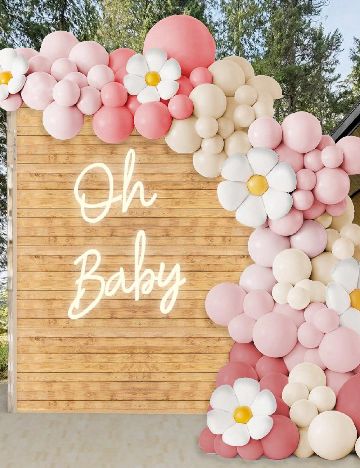 Set baloane, 114 piese SHEIN, mix culori