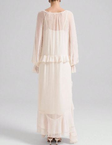 Rochie lunga SHEIN, ecru