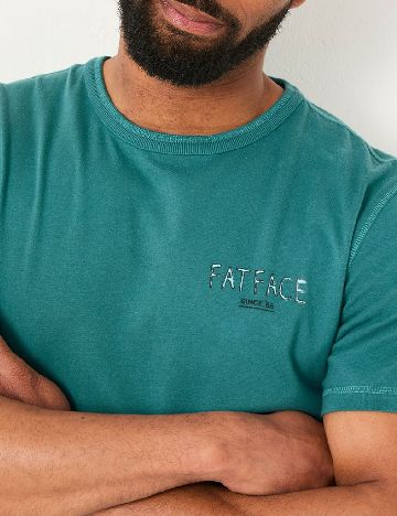 Tricou Fatface, verde