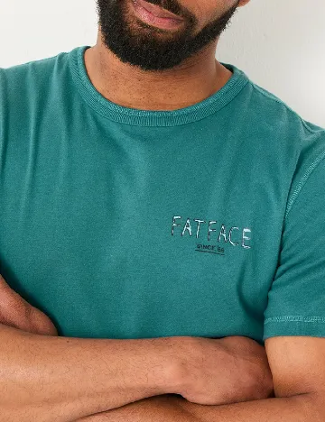 Tricou Fatface, verde