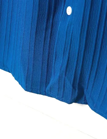 Camasa SHEIN Plus Size Men, albastru