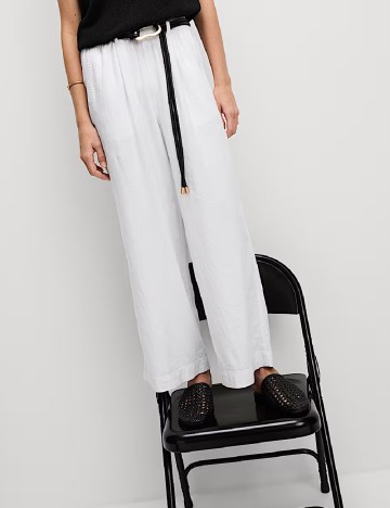 Pantaloni M&S Collection, alb