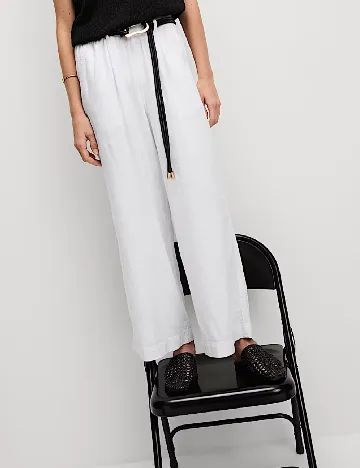 Pantaloni M&S Collection, alb