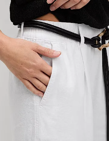 Pantaloni M&S Collection, alb