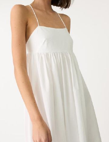 Rochie lunga Stradivarius Teen, alb