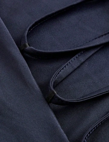 Rochie lunga Floreya, bleumarin