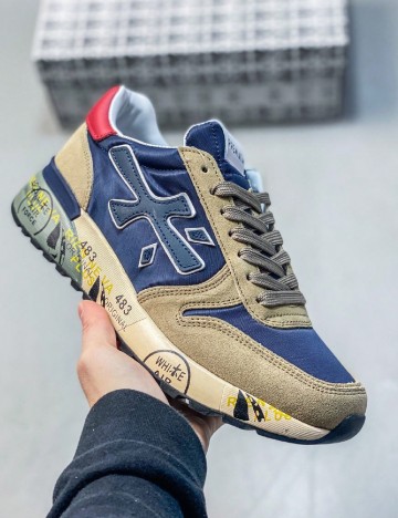 Adidasi Premiata, mix culori