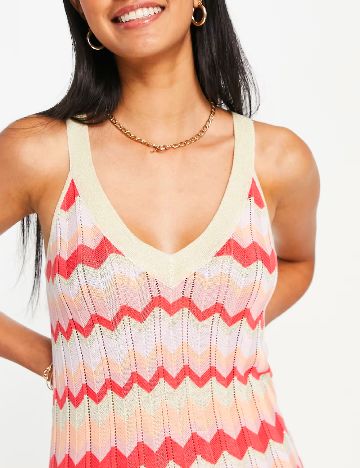 Rochie medie River Island, mix culori