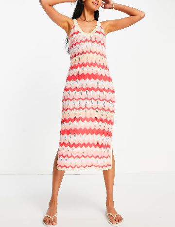 Rochie medie River Island, mix culori