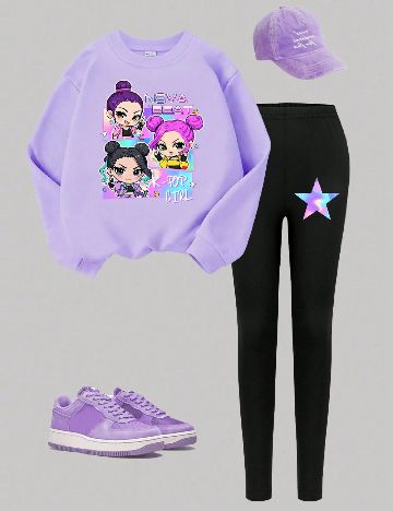 Compleu Shein Kids, mix culori