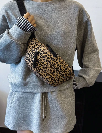 Borseta SHEIN, animal print