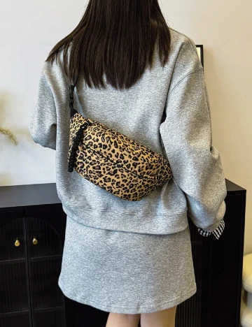 Borseta SHEIN, animal print