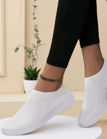 Espadrile SHEIN, alb