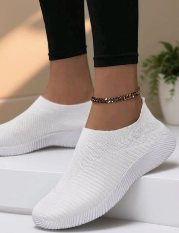 Espadrile SHEIN, alb