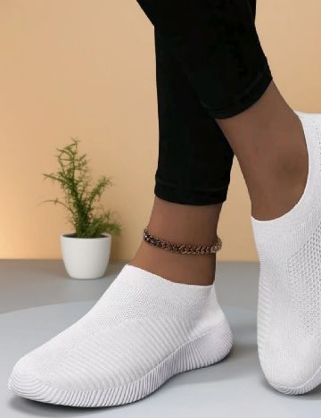 Espadrile SHEIN, alb