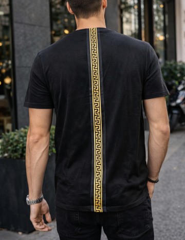 Tricou River Island, negru