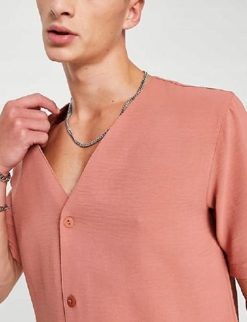 Camasa Bolongaro Trevor, roz pudra inchis