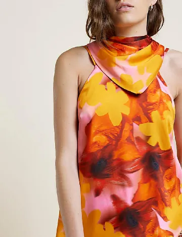 Rochie medie River Island, mix culori