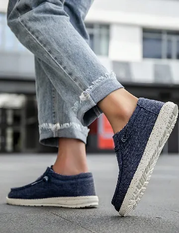 Mocasini SHEIN, albastru