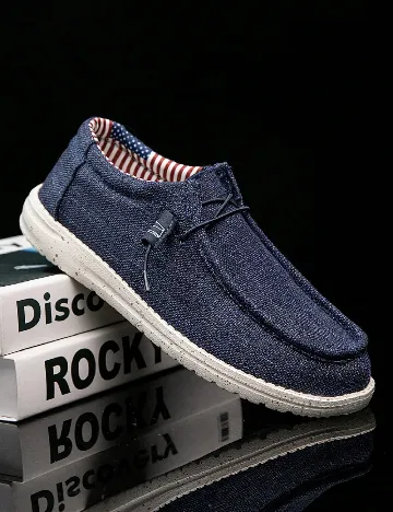 Mocasini SHEIN, albastru