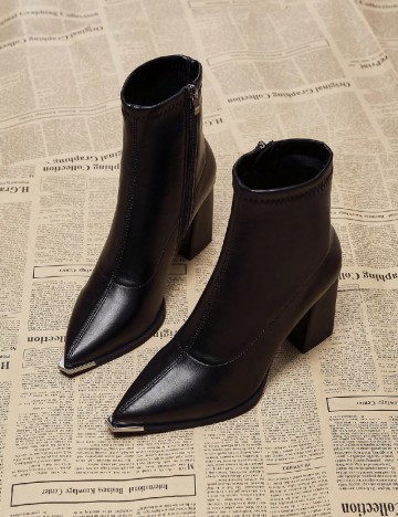 Botine SHEIN, negru