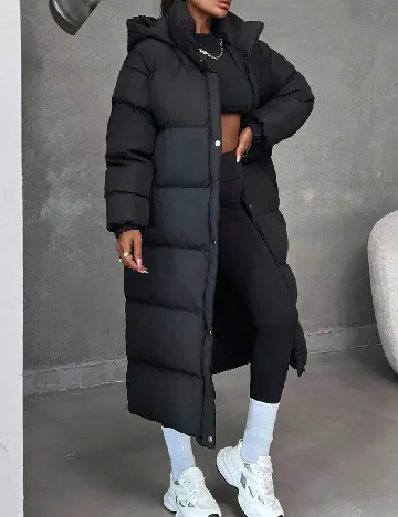 Geaca SHEIN CURVE, negru